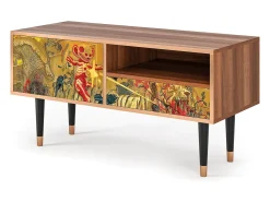 Mueble de TV - 115х59х48 cm - T3 - Blood by James Jean, Nogueira^ Móvel De Tv