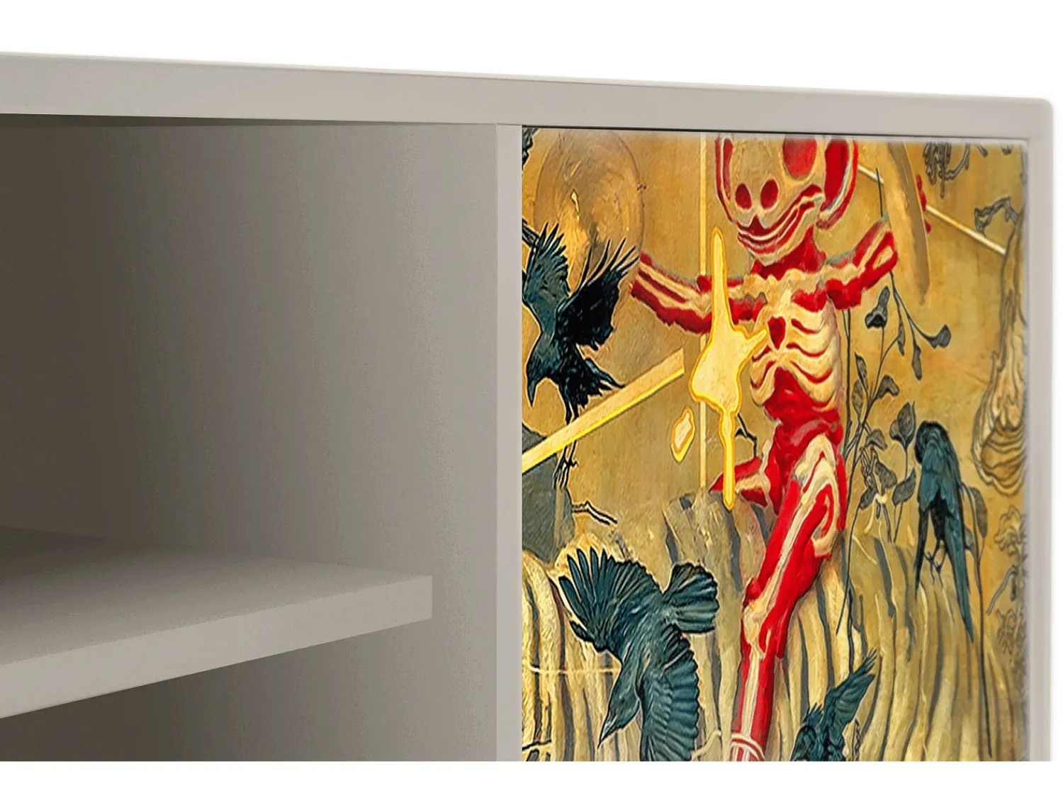 Mueble de TV - 170х69х48 cm - T2 - Blood by James Jean, Areia^ Móvel De Tv