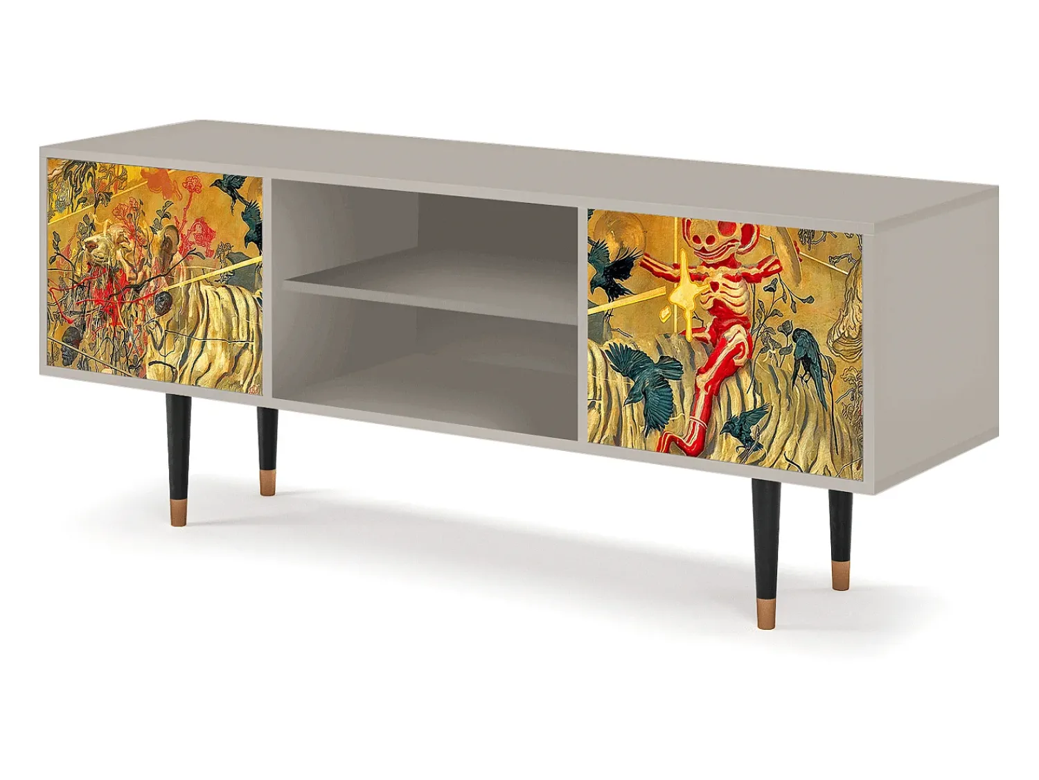 Mueble de TV - 170х69х48 cm - T2 - Blood by James Jean, Areia^ Móvel De Tv
