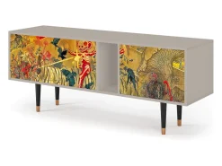 Móvel De Tv* Mueble de TV - 170х69х48 cm - T1 - Blood by James Jean, Areia Bege