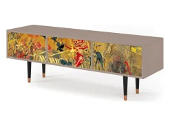Mueble de TV - 170х59х48 cm - T4 - Blood by James Jean, Latte^ Móvel De Tv
