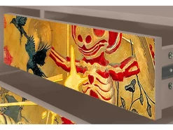 Mueble de TV - 170х59х48 cm - T4 - Blood by James Jean, Latte^ Móvel De Tv
