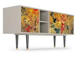Discount Mueble de TV - 150х69х41 cm - T5 - Blood by James Jean, Areia Bege
