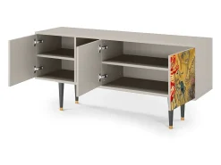 Discount Mueble de TV - 150х69х41 cm - T5 - Blood by James Jean, Areia Bege