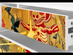 New Mueble de TV - 170х59х48 cm - T4 - Blood by James Jean, Branco Bege