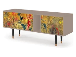 Móvel De Tv| Mueble de TV - 170х69х48 cm - T1 - Blood by James Jean, Latte Bege