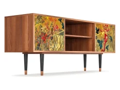 Móvel De Tv* Mueble de TV - 170х69х48 cm - T2 - Blood by James Jean, Nogueira Castanho