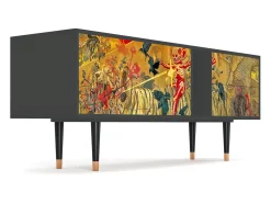 Mueble de TV - 170х69х48 cm - T1 - Blood by James Jean, Antracite^ Móvel De Tv