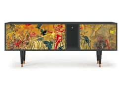 Mueble de TV - 170х69х48 cm - T1 - Blood by James Jean, Antracite^ Móvel De Tv