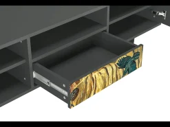 Mueble de TV - 170х59х41 cm - T6 - Blood by James Jean, Antracite^ Móvel De Tv