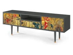 Mueble de TV - 170х59х41 cm - T6 - Blood by James Jean, Antracite^ Móvel De Tv