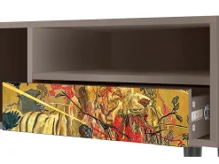 New Mueble de TV - 115х59х48 cm - T3 - Blood by James Jean, Latte Bege