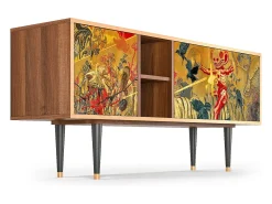 Móvel De Tv* Mueble de TV - 150х69х41 cm - T5 - Blood by James Jean, Nogueira Castanho
