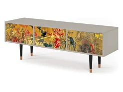 Móvel De Tv| Mueble de TV - 170х59х48 cm - T4 - Blood by James Jean, Areia Bege