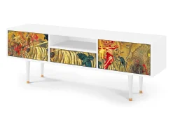 Mueble de TV - 170х59х41 cm - T6 - Blood by James Jean, Branco^ Móvel De Tv