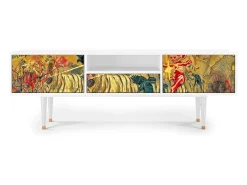Mueble de TV - 170х59х41 cm - T6 - Blood by James Jean, Branco^ Móvel De Tv