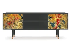 Outlet Mueble de TV - 170х69х48 cm - T2 - Blood by James Jean, Antracite Cinza antracite