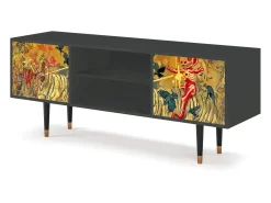 Outlet Mueble de TV - 170х69х48 cm - T2 - Blood by James Jean, Antracite Cinza antracite