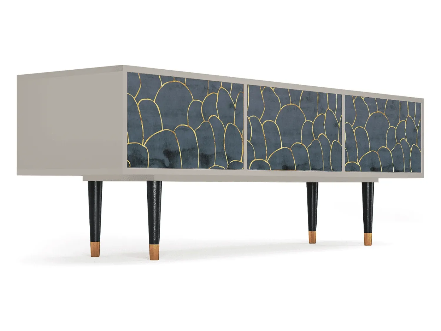 Mueble de TV - 170х59х48 cm - T4 - Blue Lagoon, Areia^ Móvel De Tv