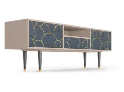 Mueble de TV - 170х59х41 cm - T6 - Blue Lagoon, Latte^ Móvel De Tv