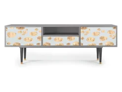 Mueble de TV - 170х59х41 cm - T6 - Blue Giraffe, Cinza^ Móvel De Tv