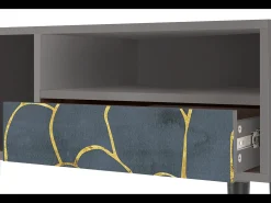Mueble de TV - 115х59х48 cm - T3 - Blue Lagoon, Cinza^ Móvel De Tv