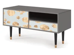Móvel De Tv* Mueble de TV - 115х59х48 cm - T3 - Blue Giraffe, Cinza Cinzento