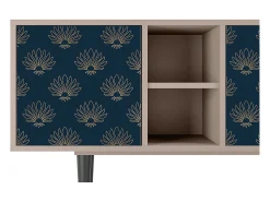 Móvel De Tv* Mueble de TV - 150х69х41 cm - T5 - Blue Lotus, Latte Bege
