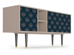 Móvel De Tv* Mueble de TV - 150х69х41 cm - T5 - Blue Lotus, Latte Bege