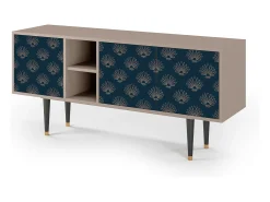 Móvel De Tv* Mueble de TV - 150х69х41 cm - T5 - Blue Lotus, Latte Bege