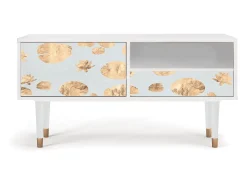 Clearance Mueble de TV - 115х59х48 cm - T3 - Blue Giraffe, Branco Bege