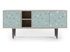 Hot Mueble de TV - 150х69х41 cm - T5 - Blue Drops, Areia Bege