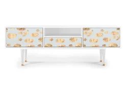 Outlet Mueble de TV - 170х59х41 cm - T6 - Blue Giraffe, Branco Bege