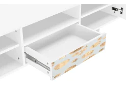 Outlet Mueble de TV - 170х59х41 cm - T6 - Blue Giraffe, Branco Bege