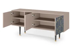 Mueble de TV - 150х69х41 cm - T5 - Blue Lagoon, Latte^ Móvel De Tv