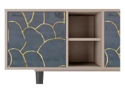 Mueble de TV - 150х69х41 cm - T5 - Blue Lagoon, Latte^ Móvel De Tv