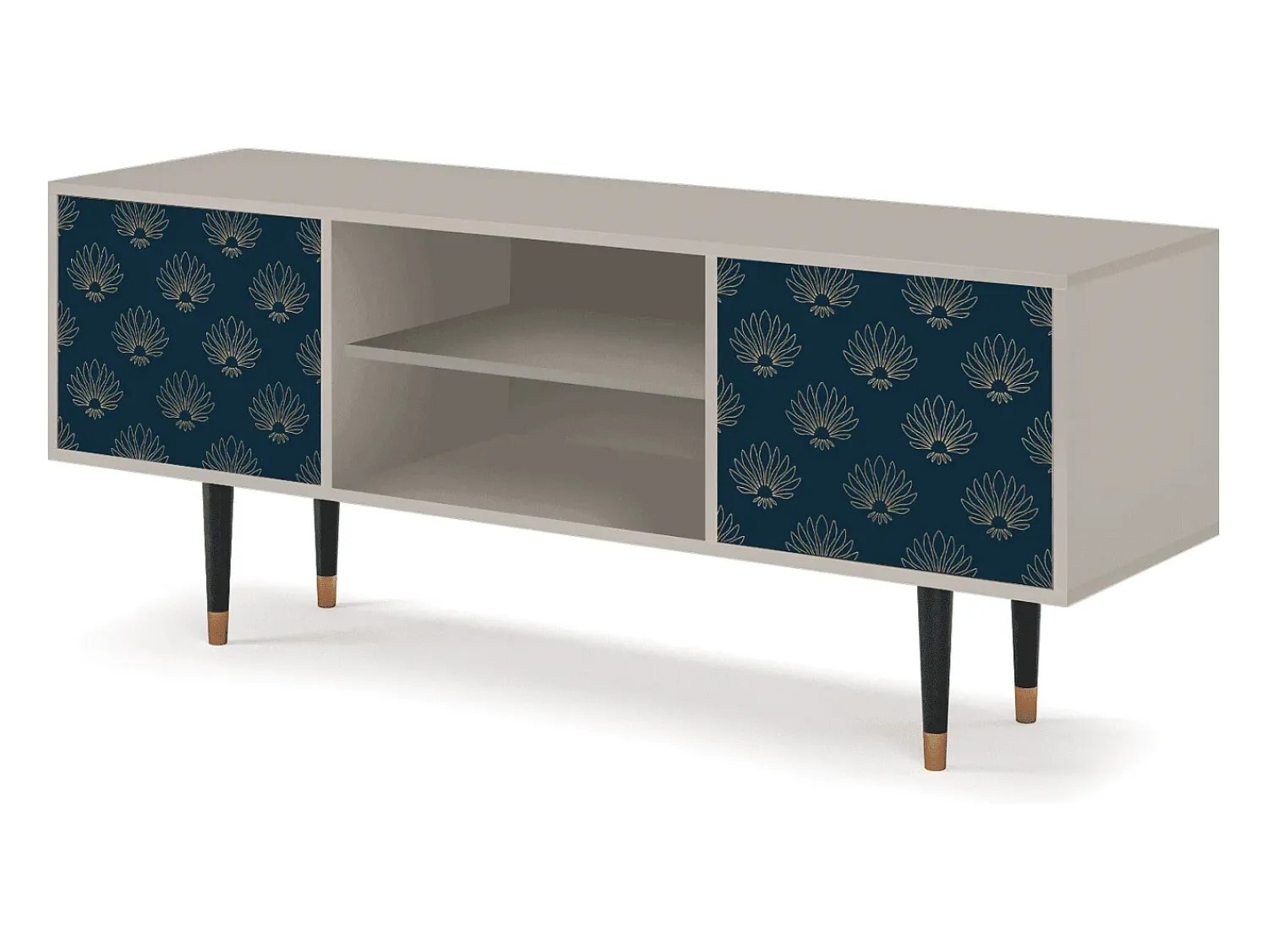 Mueble de TV - 170х69х48 cm - T2 - Blue Lotus, Areia^ Móvel De Tv