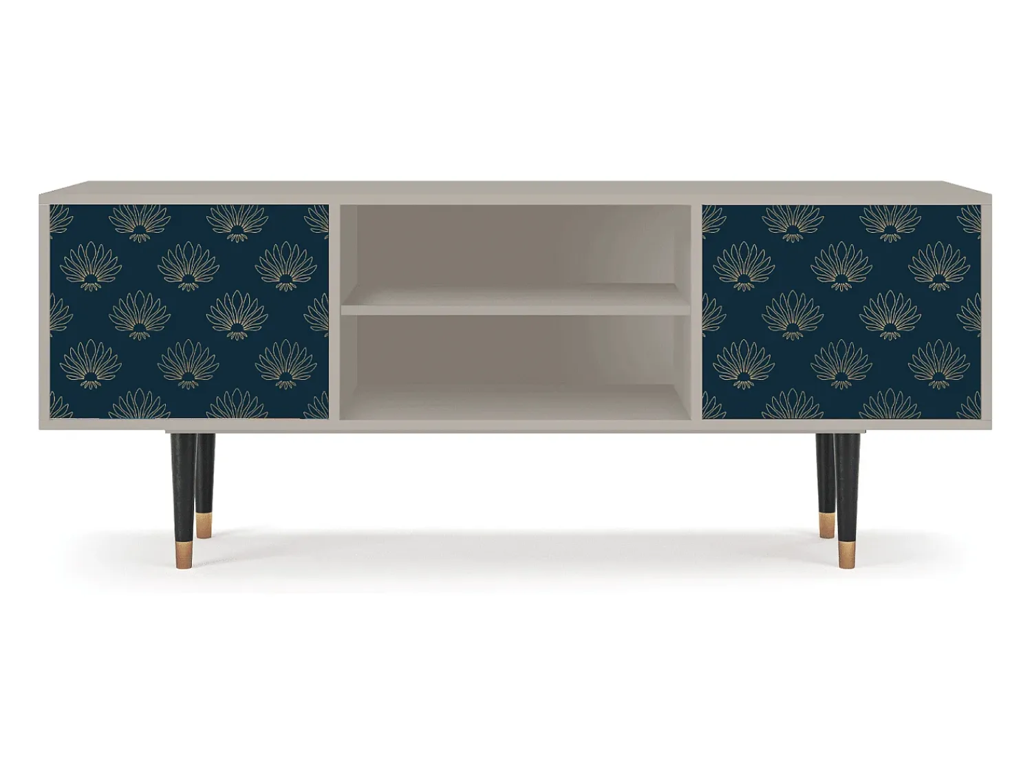 Mueble de TV - 170х69х48 cm - T2 - Blue Lotus, Areia^ Móvel De Tv