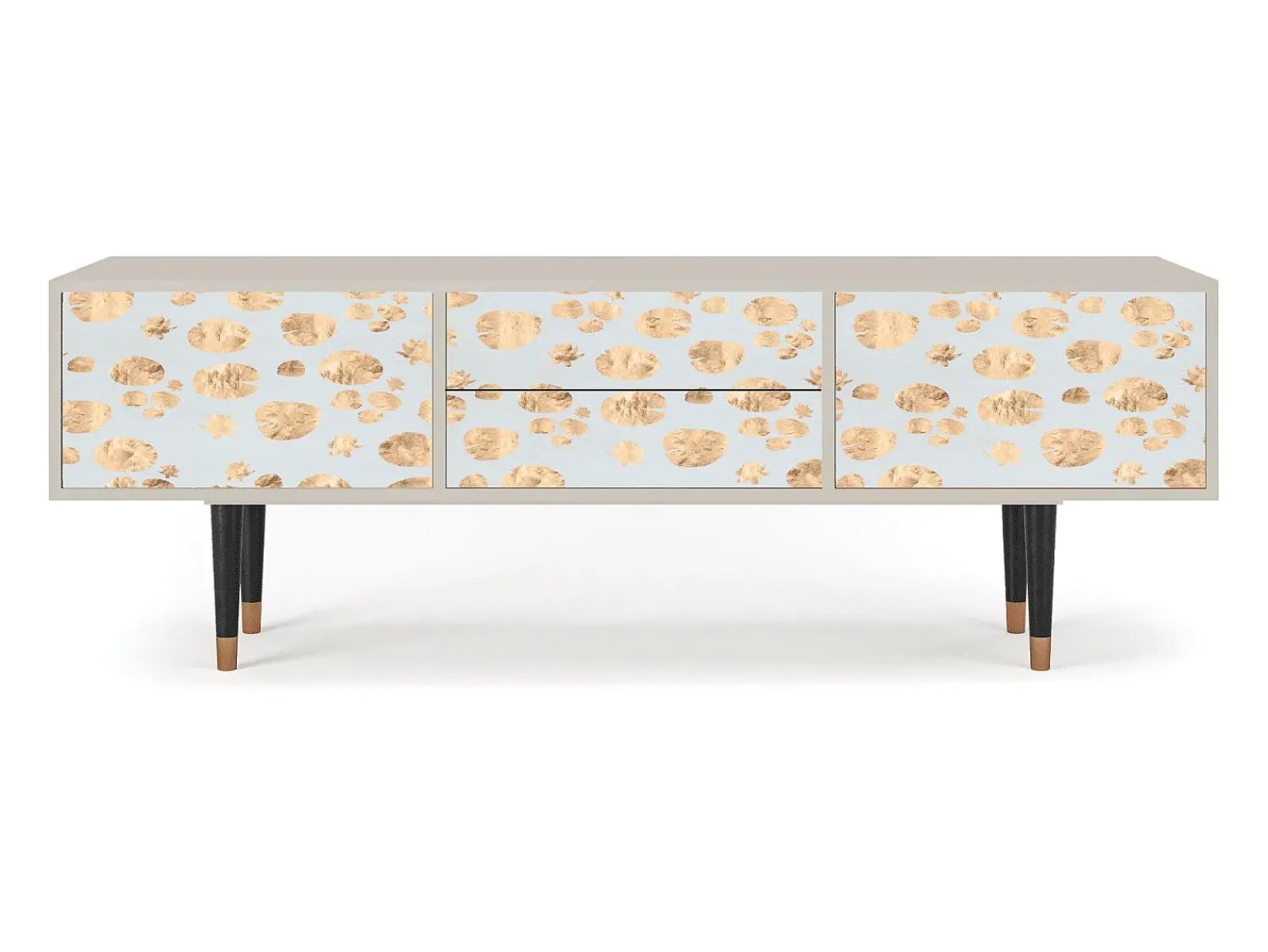 Móvel De Tv* Mueble de TV - 170х59х48 cm - T4 - Blue Giraffe, Areia Bege