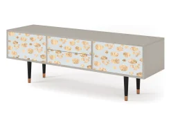 Móvel De Tv* Mueble de TV - 170х59х48 cm - T4 - Blue Giraffe, Areia Bege