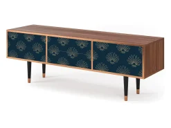 Mueble de TV - 170х59х48 cm - T4 - Blue Lotus, Nogueira^ Móvel De Tv
