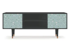 Sale Mueble de TV - 170х69х48 cm - T2 - Blue Drops, Antracite Cinza antracite
