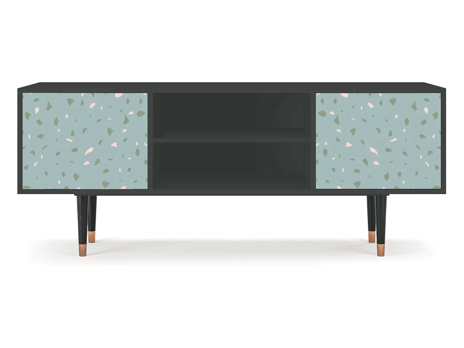 Sale Mueble de TV - 170х69х48 cm - T2 - Blue Drops, Antracite Cinza antracite