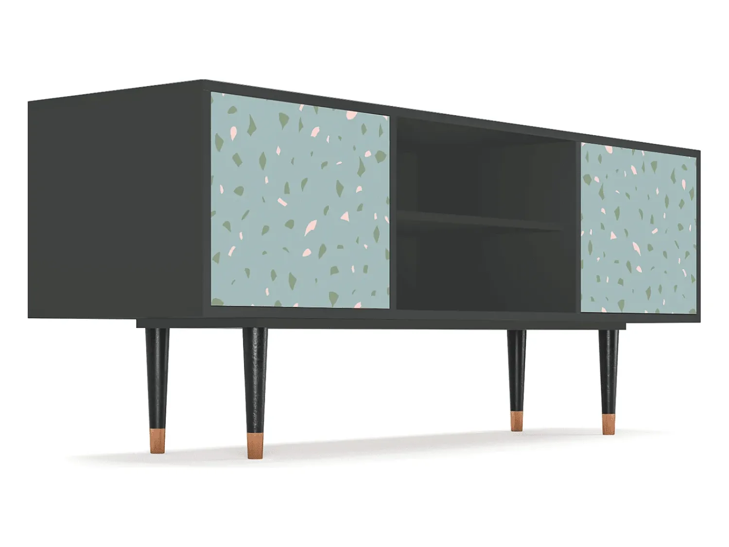 Sale Mueble de TV - 170х69х48 cm - T2 - Blue Drops, Antracite Cinza antracite