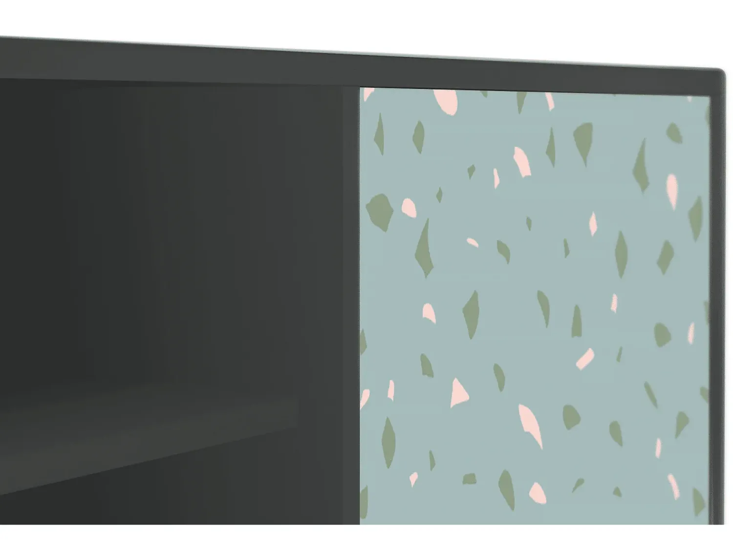 Sale Mueble de TV - 170х69х48 cm - T2 - Blue Drops, Antracite Cinza antracite