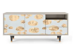 Móvel De Tv* Mueble de TV - 125х56х41 cm - T7 - Blue Giraffe, Areia Bege