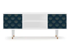 Móvel De Tv* Mueble de TV - 170х69х48 cm - T2 - Blue Lotus, Branco Bege