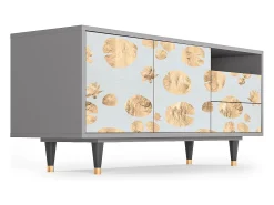 Best Mueble de TV - 125х56х41 cm - T7 - Blue Giraffe, Cinza Cinzento