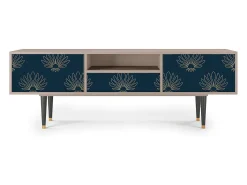 Móvel De Tv* Mueble de TV - 170х59х41 cm - T6 - Blue Lotus, Latte Bege