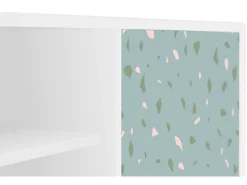 Móvel De Tv* Mueble de TV - 170х69х48 cm - T2 - Blue Drops, Branco Bege